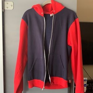 American Apparel zip up. Used. Men’s small.